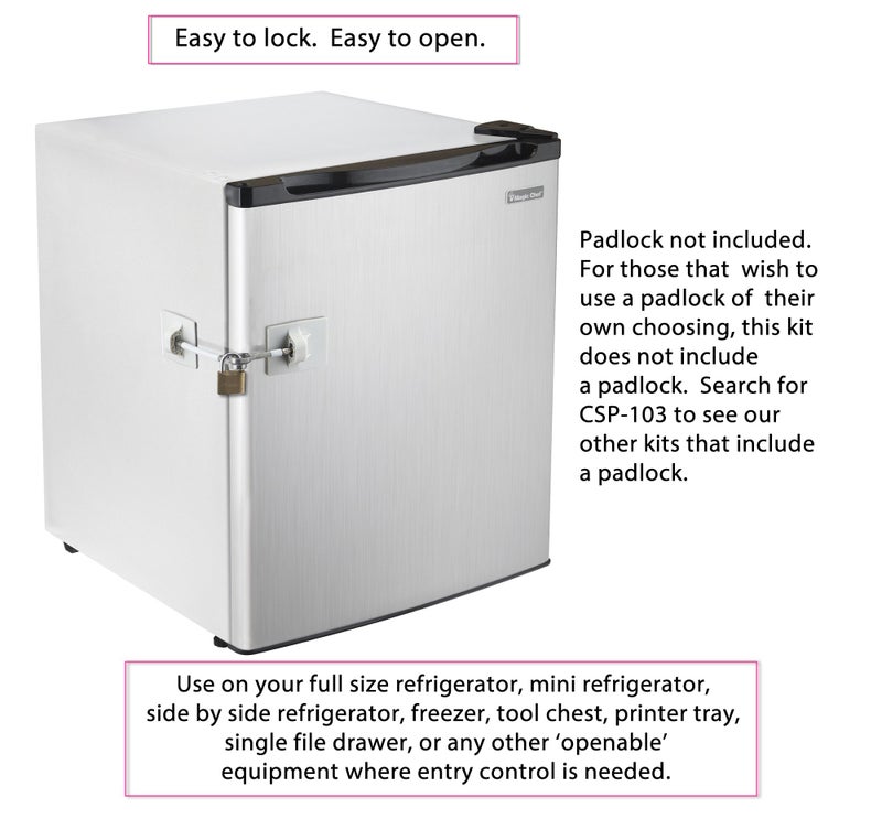 Guardianite Refrigerator Lock (White Without Padlock) - Image 2